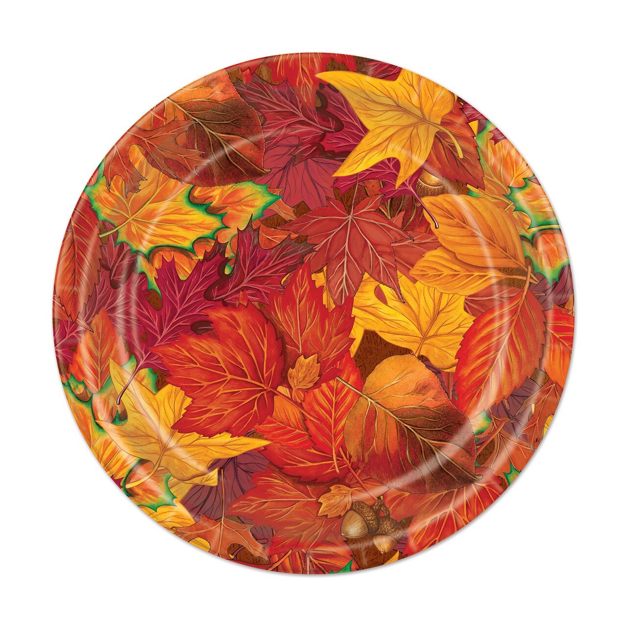 Fall Leaf Plates (Pack of 12)